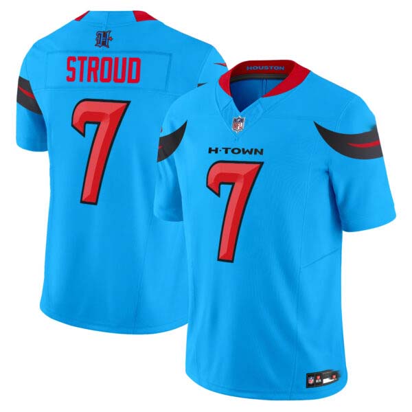 Men’s Houston Texans 2024 Vapor Limited Jersey V3 – All Stitched