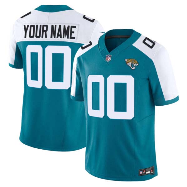 Jaguars Vapor Limited Custom Jersey – All Stitched