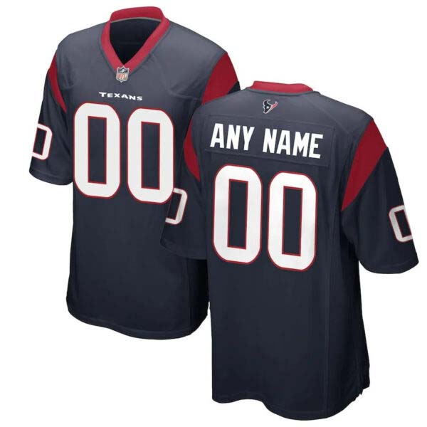 Houston Texans Custom Jersey – All Stitched