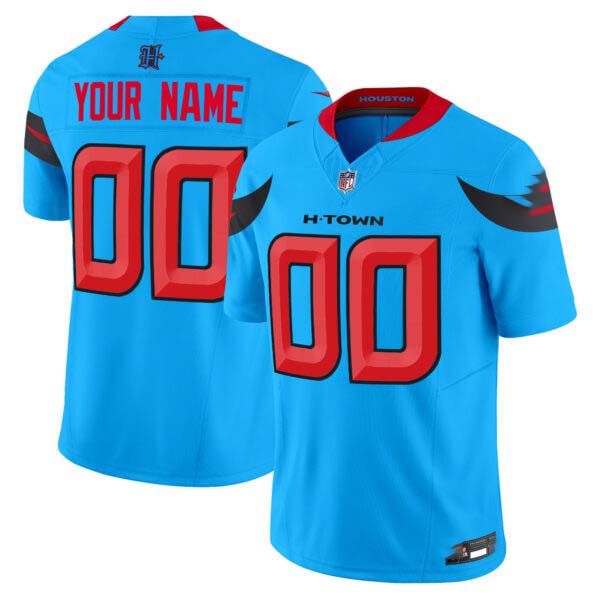 Houston Texans 2024 Vapor Limited Custom Jersey V3 – All Stitched