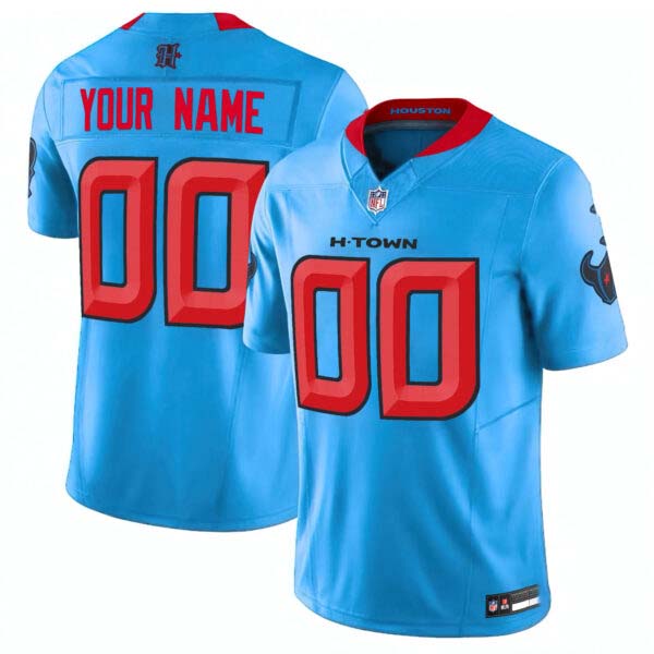 Houston Texans 2024 Vapor Limited Custom Jersey V2 – All Stitched