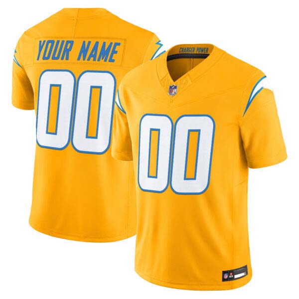 Los Angeles Chargers 2025 Alternate Charger Power Vapor Limited Custom Jersey – All Stitched