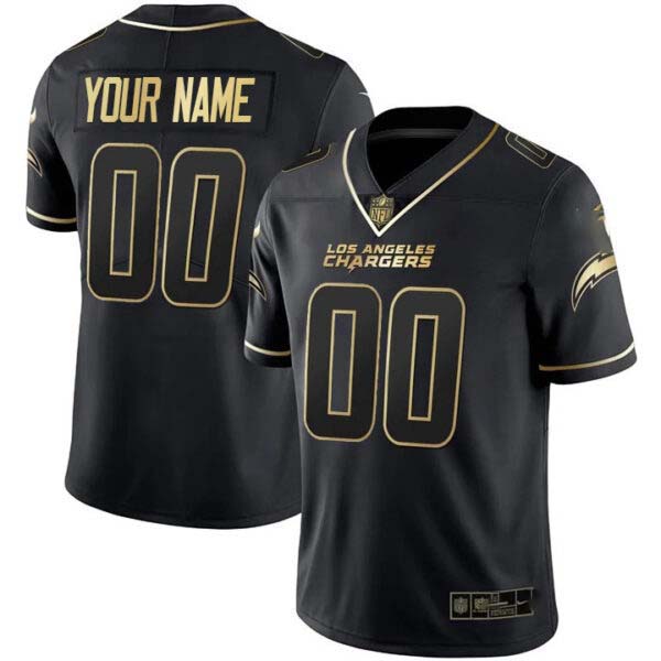 Los Angeles Chargers Custom Name & Number Jersey – All Stitched