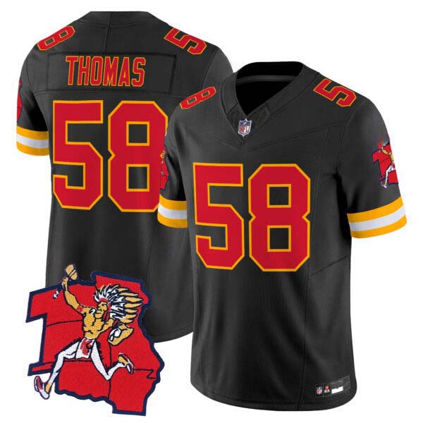 Men’s Chiefs 1963 Throwback Vapor Limited Jersey – All Stitched