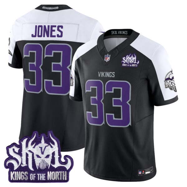 Men’s Minnesota Vikings 2025 Winter Warrior Skol Patch Vapor Limited Jersey – All Stitched