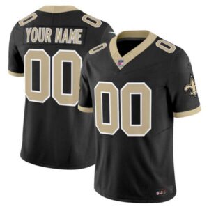 New Orleans Saints ‘Gameday Golds Edition’ Vapor Custom Jersey – All Stitched
