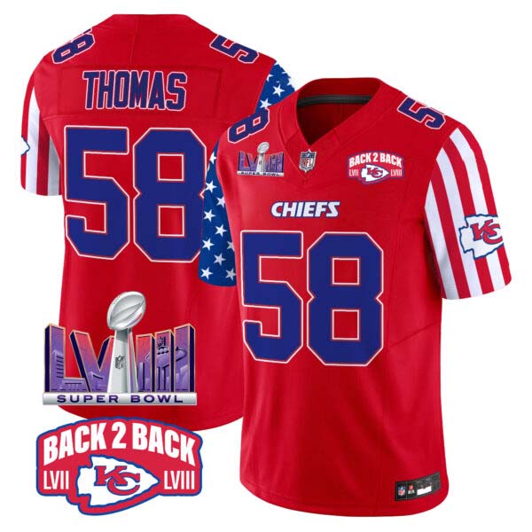 Men’s Chiefs American Style Vapor Limited Jersey – All Stitched