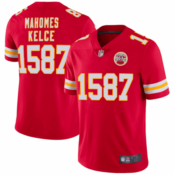Chiefs Red Vapor Jersey – All Stitched