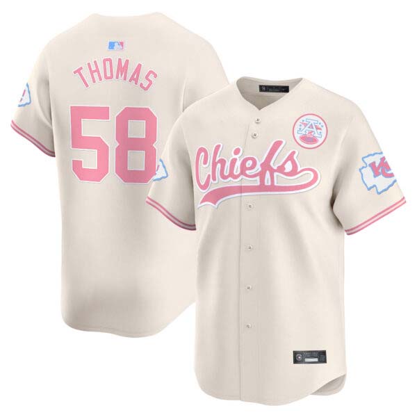 Unisex Chiefs Bubblegum Pink Vapor Premier Limited Jersey – All Stitched