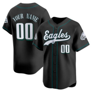 Philadelphia Eagles 2025 Vapor Baseball Custom Jersey – All Stitched