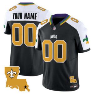 Saints 2025 New Orleans City Vapor Limited Custom Jersey – All Stitched