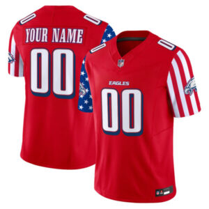 Philadelphia Eagles 2025 Independence Day Vapor Limited Custom Jersey – All Stitched