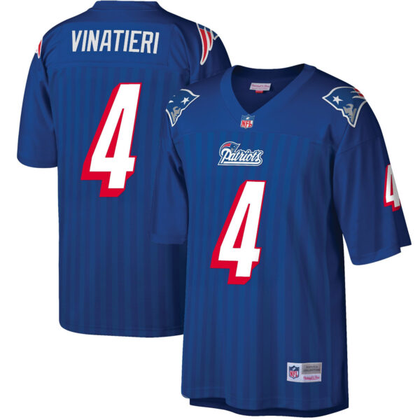 Men’s New England Patriots Throwback Player Jersey – All Stitched