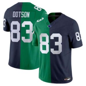 Jahan Dotson Split Philadelphia Eagles & College Football Vapor Limited Jersey – All Stitched
