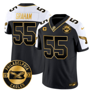 Men’s Philadelphia Eagles 2024 Throwback Gold Vapor Limited Jersey – Est. 1933 Patch – All Stitched