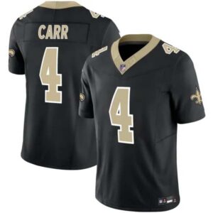 Derek Carr New Orleans Saints Vapor F.U.S.E. Limited Jersey – All Stitched