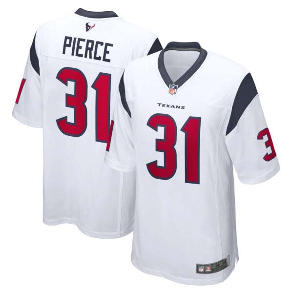 Dameon Pierce Houston Texans Game White Jersey – All Stitched