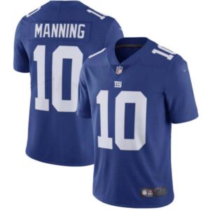 Eli Manning New York Giants Royal Jersey – All Stitched