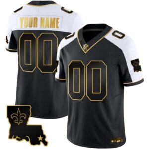 Saints 1987 Legacy Gold Vapor Custom Jersey – All Stitched