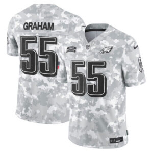 Men’s Philadelphia Eagles 2024 Salute to Service Vapor Limited Jersey – All Stitched