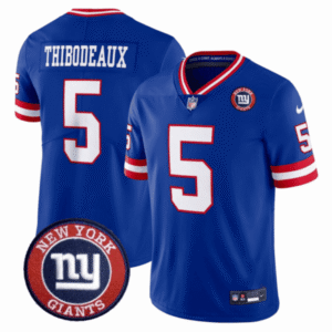 Men’s Giants Logo Patch Limited Jersey – All Stitched