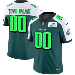 Eagles Autism Foundation Patch Vapor Limited Custom Jersey – All Stitched