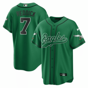 Reddick Kelly Black & Kelce White Baseball Jersey – All Stitched