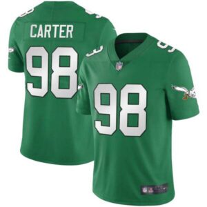 Jaylen Carter Kelly Green Jesey – All Stitched