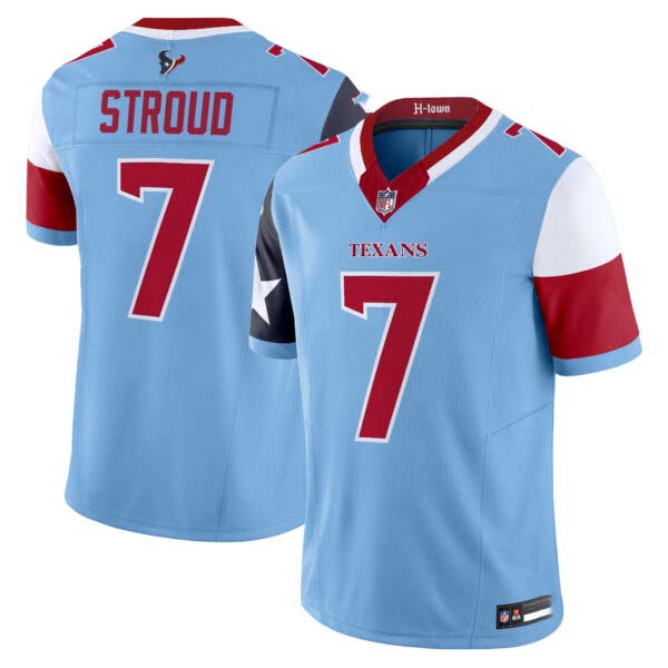 Men’s Houston Texans 2024 Vapor Limited Jersey V5 – All Stitched