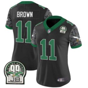 Women’s Eagles Kelly Green Vapor Limited Jersey V4 – All Stitched
