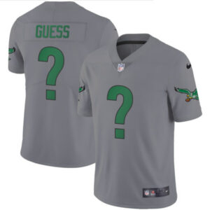 Guess Eagles Gray Jersey – All Stitched