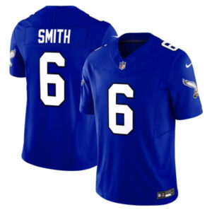 DeVonta Smith Philadelphia Eagles F.U.S.E. Royal Jersey – All Stitched