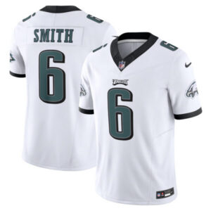 DeVonta Smith Philadelphia Eagles White Vapor F.U.S.E. Limited Jersey – All Stitched