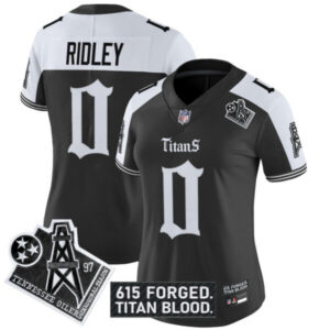 Women’s Tennessee Titans ‘Titan Gothic Shadows Drop’ Vapor Limited Jersey – All Stitched