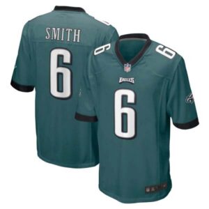 Eagles Midnight Green Player Game Jersey – All Stitched