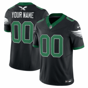 Eagles Kelly Green Vapor Limited Custom Jersey V3 – All Stitched