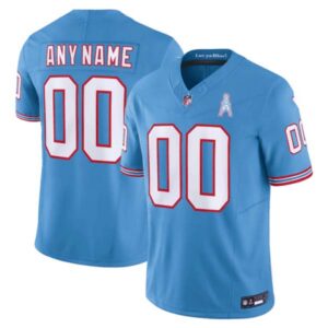 Tennessee Titans Throwback Custom Jersey – All Stitched