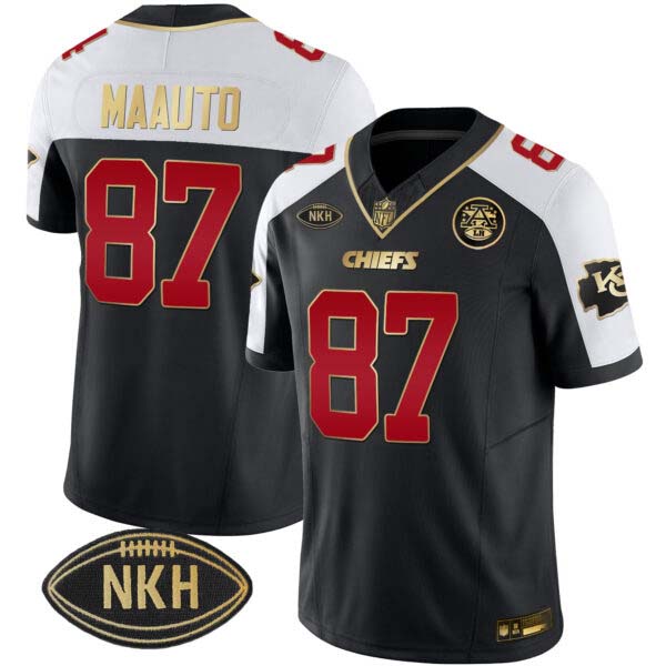 #87 Travis Kelce Maauto Chiefs Vapor Jersey – All Stitched
