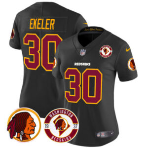 Women’s Washington Redskins 2024 Vapor Limited Jersey – Est. 1937 Patch – All Stitched