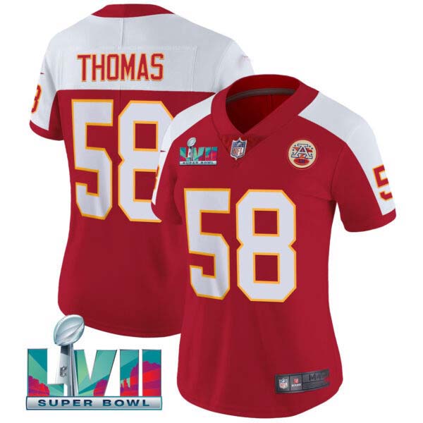Women’s Chiefs Throwback Limited Vapor Jersey – All Stitched