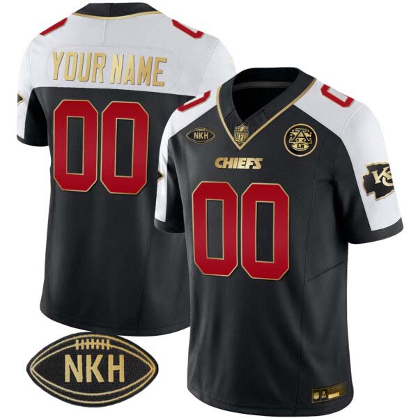 Chiefs NKH Patch 2023 Vapor Limited Custom Jersey – All Stitched