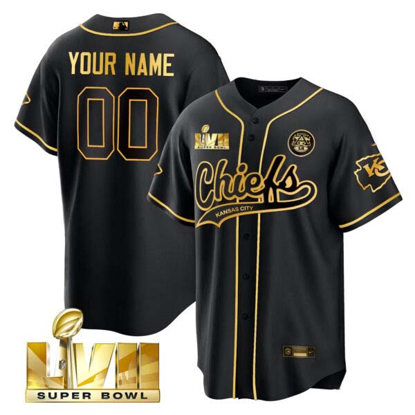 Chiefs Super Bowl LVII Cool Base Custom Jersey – All Stitched