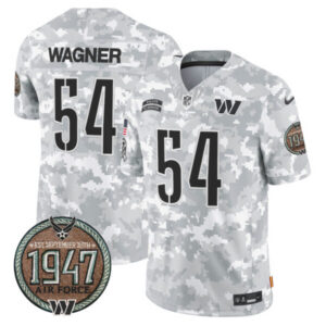 Men’s Commanders 2024 Salute to Service Establishment Year Patch Vapor Limited Jersey – All Stitched