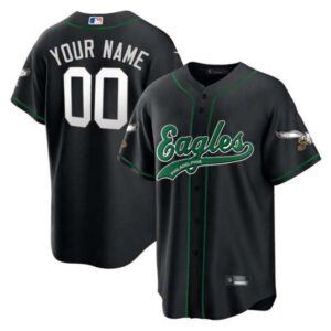 Eagles Kelly Green Baseball Custom Jersey – All Stitched