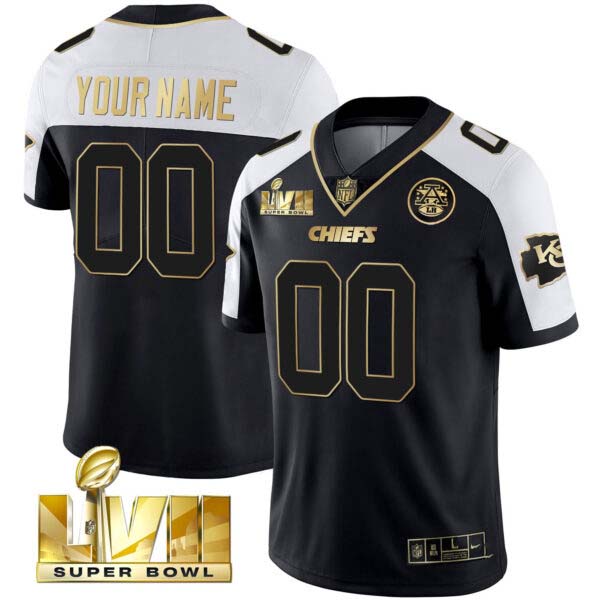 Chiefs Super Bowl Custom Name & Number Jersey – All Stitched