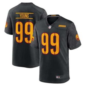 Chase Young Washington Commanders Alternate Game Jersey – All Stitched