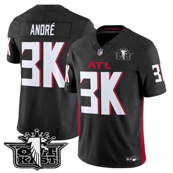 Men’s Outkast x Atlanta Falcons 2024 Vapor Limited Jersey V2 – All Stitched
