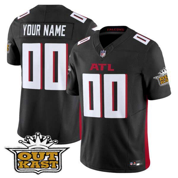Outkast x Atlanta Falcons 2024 Vapor Limited Custom Jersey – All Stitched