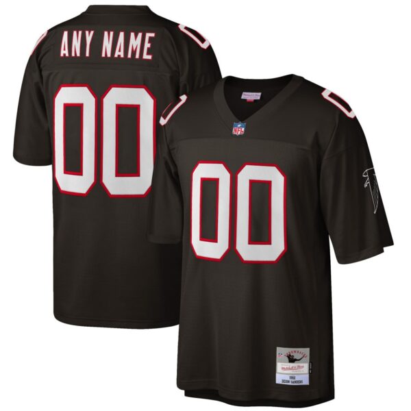 Atlanta Falcons Custom Black Jersey – All Stitched