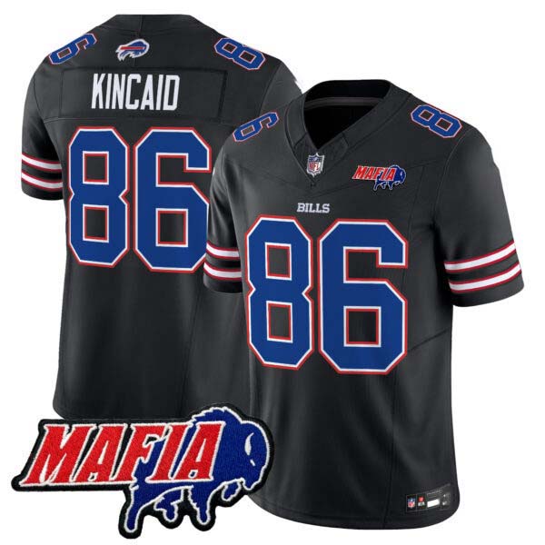 Men’s Buffalo Bills 2025 Bills Mafia Patch Vapor Limited Jersey – All Stitched